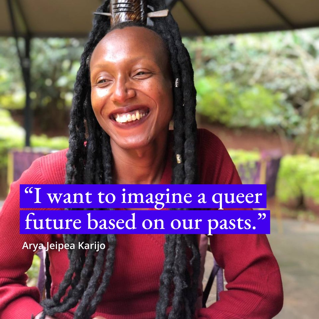 “In African pasts, what is now known as queer was crucial,' writes Arya Jeipea Karijo a #Trans activist from Kenya. For #LGBTHM24 Arya highlights the erasure of #LGBTQ identities by colonisation & why we must imagine a queer future. Read: bit.ly/48m8QOD #LGBTplusHM