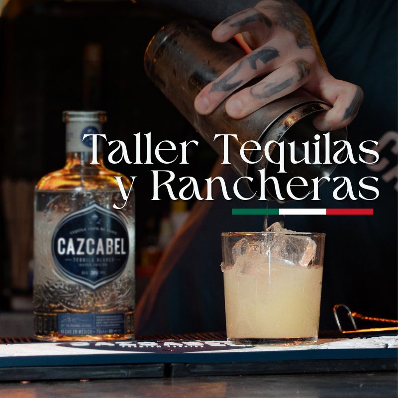 🇲🇽¡Viaja a México con nuestro Taller de Tequila con Rancheras!🍹
✅👉bit.ly/42PIfZj
#Tequila #Cócteles