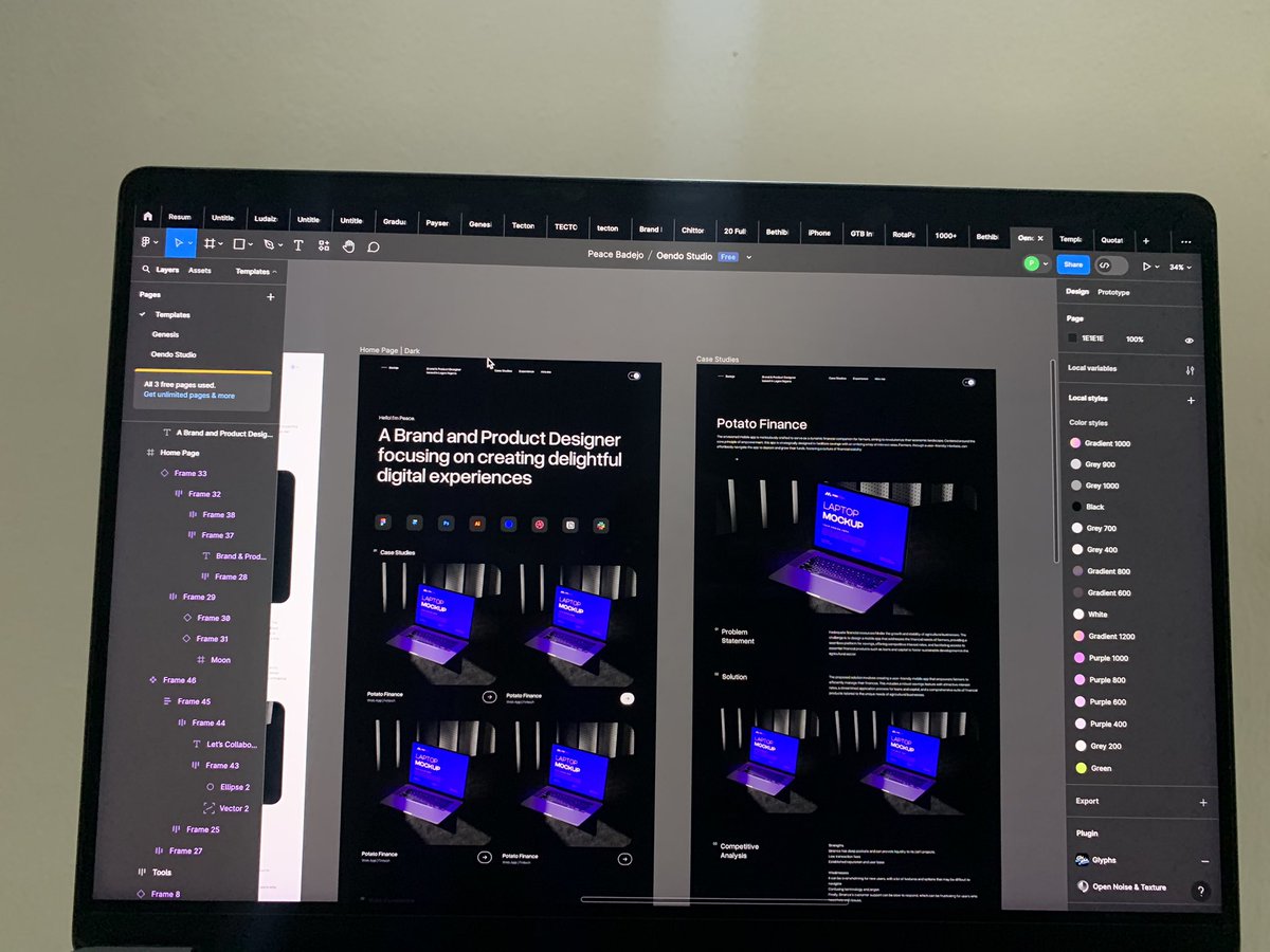 p_badejo's tweet photo. Who wants a free portfolio template developed in @framer ?

Let me know 👇 https://t.co/JGh53XSplp
