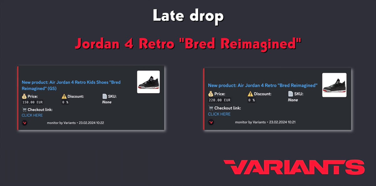 A few days after the initial release, we were prepared for this drop 🤫✅