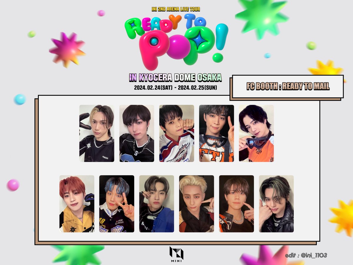 ⌗🔖ˎˊ˗ 𝗜𝗡𝗜 𝟮𝗡𝗗 𝗔𝗥𝗘𝗡𝗔 𝗟𝗜𝗩𝗘 𝗧𝗢𝗨𝗥 〖 𝗥𝗘𝗔𝗗𝗬