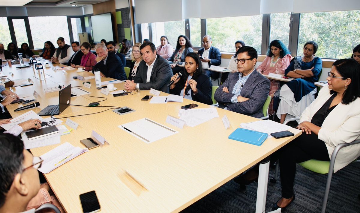 sanjayjavin's tweet photo. spoke to public,private &amp; youth partners of @YuWaahIndia @UNICEFIndia at Green Rising India in support for youth in climate action,the role of eco clubs,&amp; teamwork in schools.

@EduMinOfIndia @YASMinistry @moefcc @UNICEFIndiaRep @dhuwarakha @aiman_ezzat ⁦@AshwinYardi⁩ https://t.co/M3Or3cwKnC