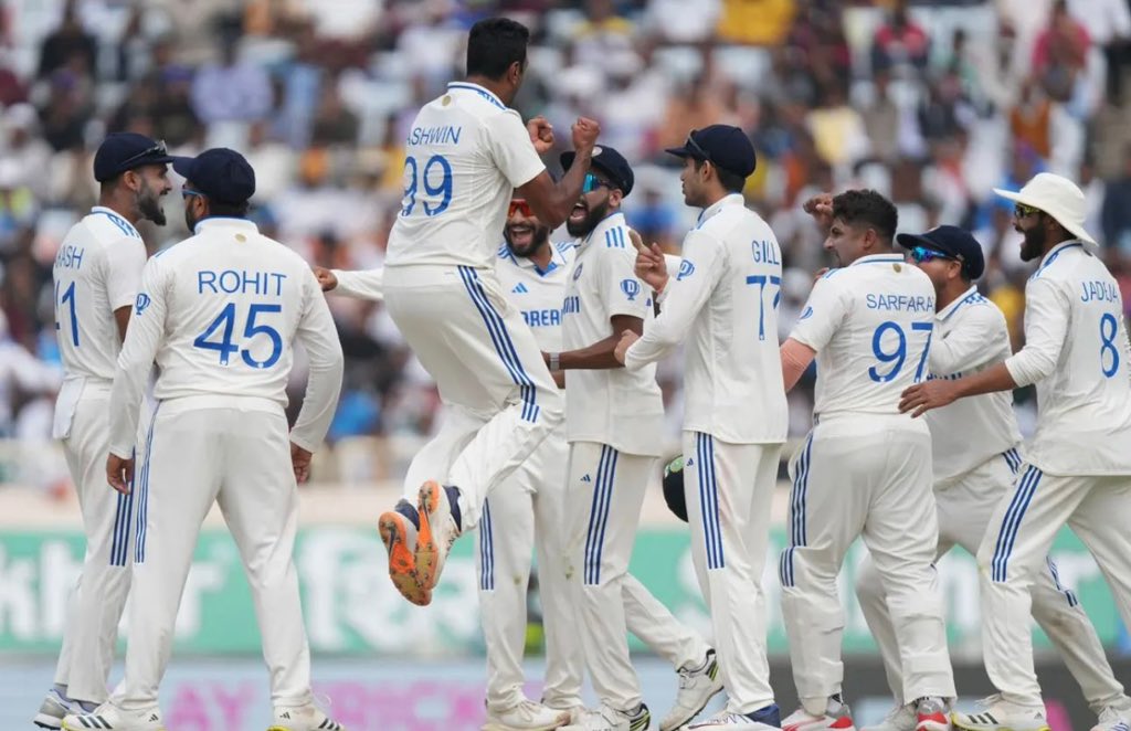 India dominated the fourth day of the fourth Test match and emerged victorious in the series! Congratulations on the brilliant performance, guys! You rocked it. 😍 #TeamIndia