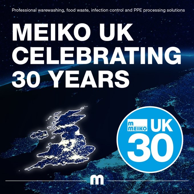3⃣0⃣ years of commitment to sustainability @MEIKOUK 💚💙✔️