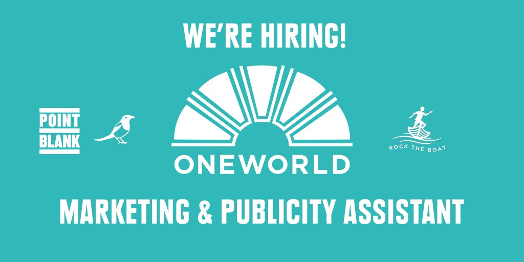 ✨ Come and work with us! ✨

We're on the hunt for a new Marketing & Publicity Assistant to come and work across all our imprints 

Find out more about the role and how to apply here ➡️ bit.ly/3T8f3cT

#publishingjobs #jobsinpublishing