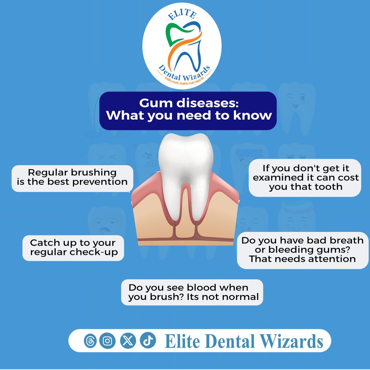 Elite Dental wizards tweet media
