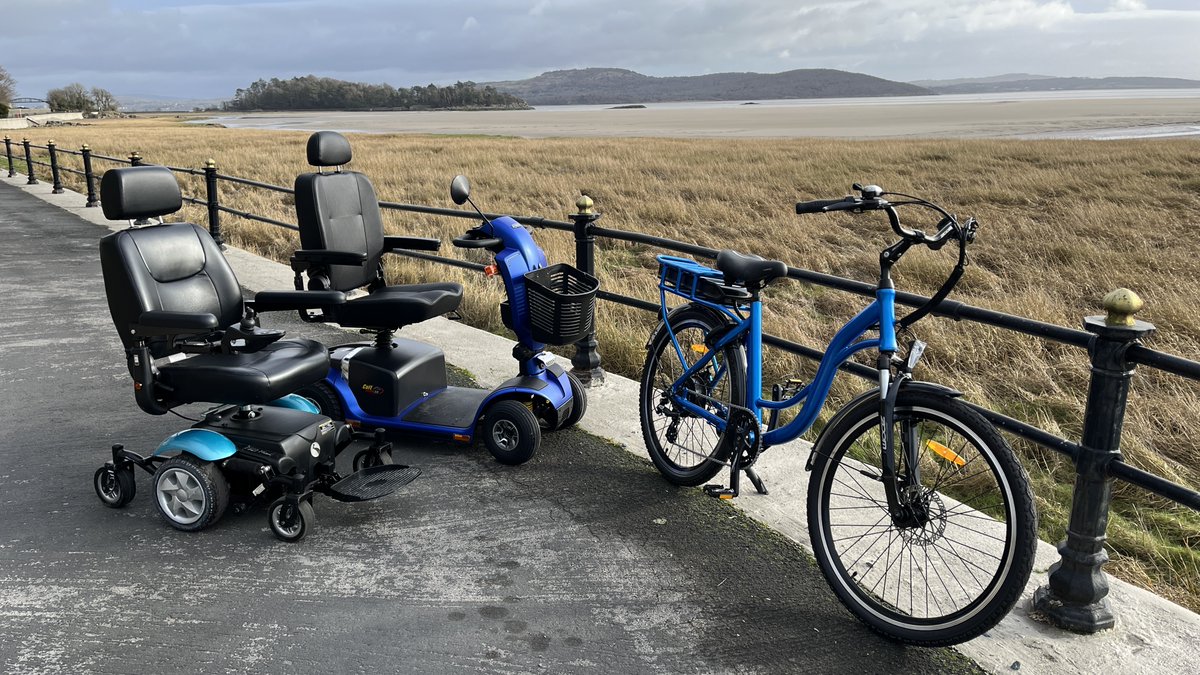 Still time to respond to our #mobility & #ebike needs #survey if you live, work or visit #GrangeoverSands. How valuable would #mobilityscooter and #Ebike #hire be for you? bit.ly/48Sor9V #cumbria #daysout #Accessibility #cycling #getoutside @grangelido @grangenow