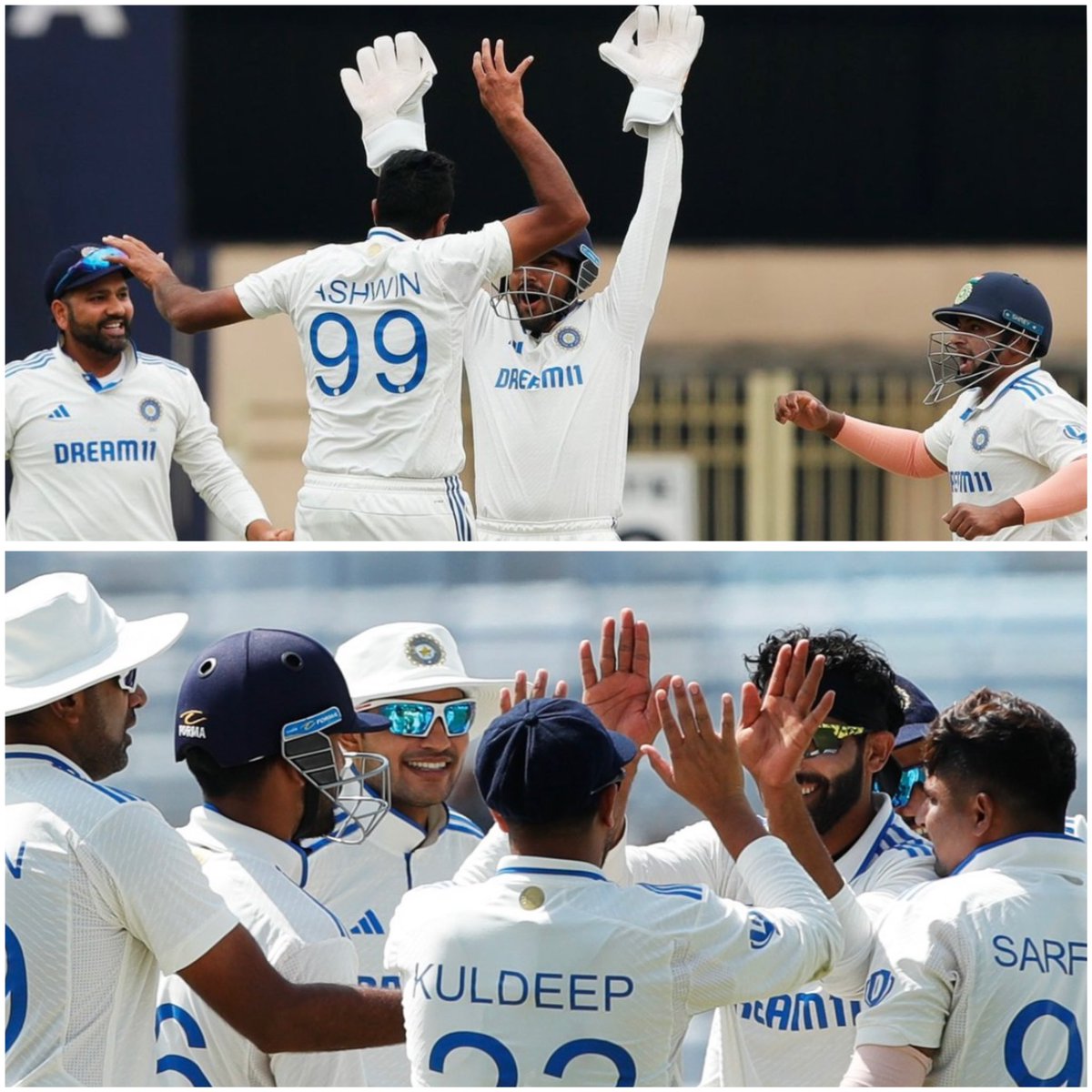 imkuldeep18's tweet image. A test of skill, a testament to resilience. The sweet taste of a series win!
One more to go. 
#INDvENGTest