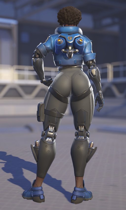 "Why does everything I wear have to literally ride up into my ass crack and show off my big butt. . .?"

A quiet sigh as Sojourn examined herself in her uniform, she could never hide that thing even if she tried.

#OpenRP - #LewdRP