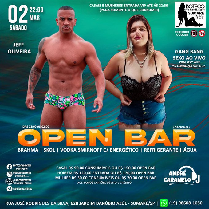 S&aacute;bado tem show em Sumar&eacute;  Espero vcs l&aacute; https://t.co/26SksmYush