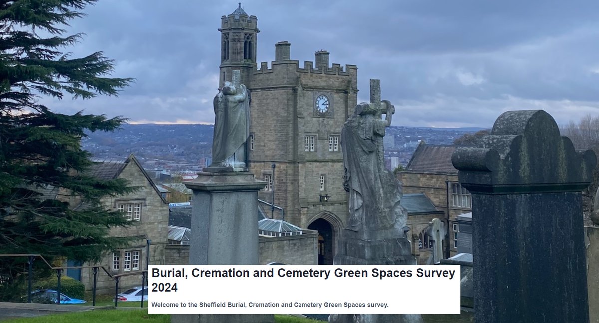 Have your say! Sheffield City Council Burial, Cremation and Cemetery green spaces survey is now live until 10th March. You are invited to give feedback that will directly impact strategy and direction. Find out more and complete the survey here - haveyoursay.sheffield.gov.uk/bereavement-an…