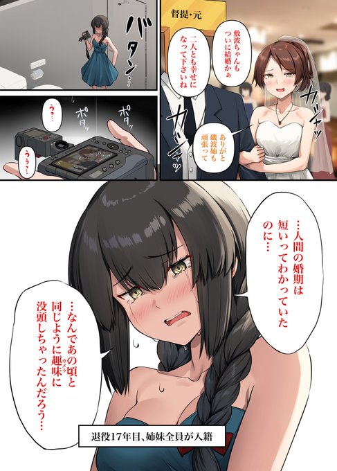 退役後から艦娘は普通の人間と同じように歳をとる概念 