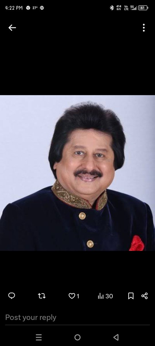 The gr8 #gazal singer #PankajUdhas passed away after long illness!!! 
Ohm shanti 🙏🙏