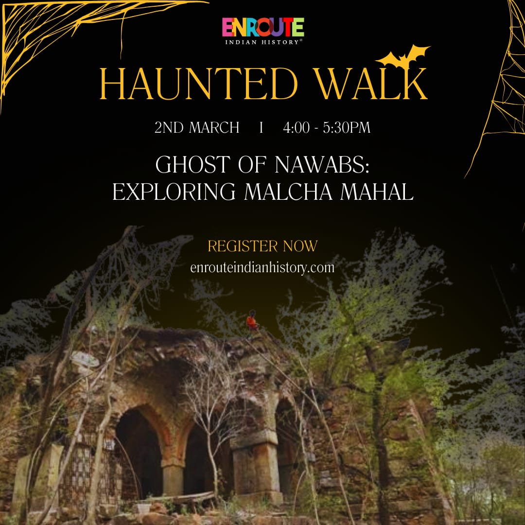 #malchamahal #delhi #historyofdelhi #monuments #heritage #ghostmahal #hauntingstories #heritagewalks #travel #uniquetours #guidedtours #weekendwalks #postoftheday #history #enrouteindianhistory