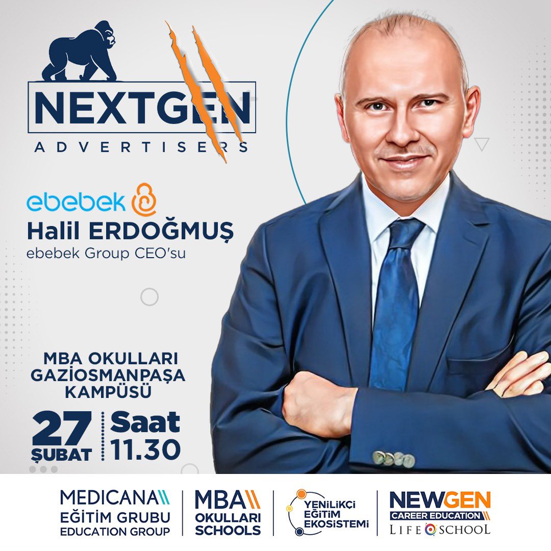 MBA Okulları NewGen Kariyer Eğitimi Günleri Devam Ediyor! 🎓
Life School Girişimcilik ve İş Akademisi'nin Reklamcılık ve Marka İletişimi eğitimi kapsamında, Gaziosmanpaşa Kampüsü öğrencilerimiz, ebebek için yaratıcı reklam çalışmaları hazırladı. 🎥🎨