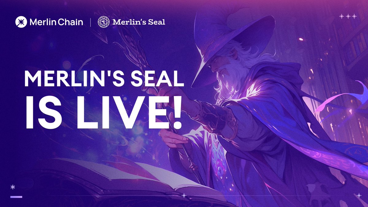 🧙‍♂Merlin's magic is making history. 

To reward the voyagers of Merlin's Seal, we have adjusted the allocation of $BTZD!

🪄 10% to M-BlueWand holders
🪄 15% to M-Bitmap holders.

More details for $BTZD will be updated, stay tuned for the magic!