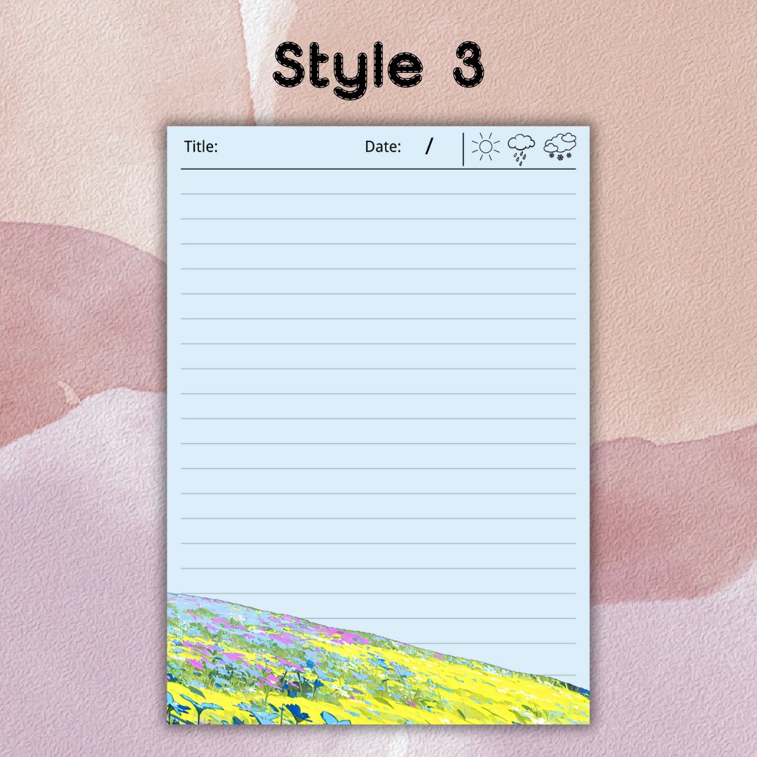BellinMax's tweet image. Printable Notes Page 📒✏️
3 Styles | Instant Download PDF
Visit the link to purchase 🔗
payhip.com/b/l7ED4
#printable #notespage #payhip #digitalmarketing #etsy #EtsySeller #makemoneyonline