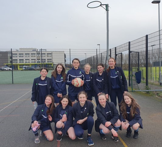 Y8 Netball - Super proud of the girls for their first match in the league played 1 won 1. #teambeavers #prouddept