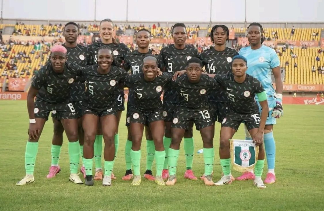 MATCH DAY🚨🚨 

The Super Falcons 🇳🇬 face Cameroon 🇨🇲 in the CAF Women's Olympic Qualifiers (2nd Leg).

Time- 4pm

Venue- 🏟  MKO Abiola Stadium Abuja 

#SportDm #NGACMR