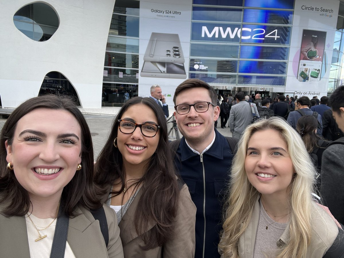 #MWC24 day one 📲🛜🚀
