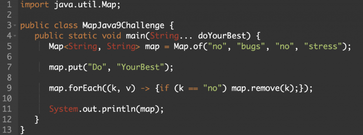 RafaDelNero's tweet image. Simplify your code for better readability with our Map Collection Factory Challenge! 🗺️💻
Learn more here: 🔗 bitly.ws/PAeV
#JavaChallenge #MapCollectionFactory #SimplifyCode #JavaSkills