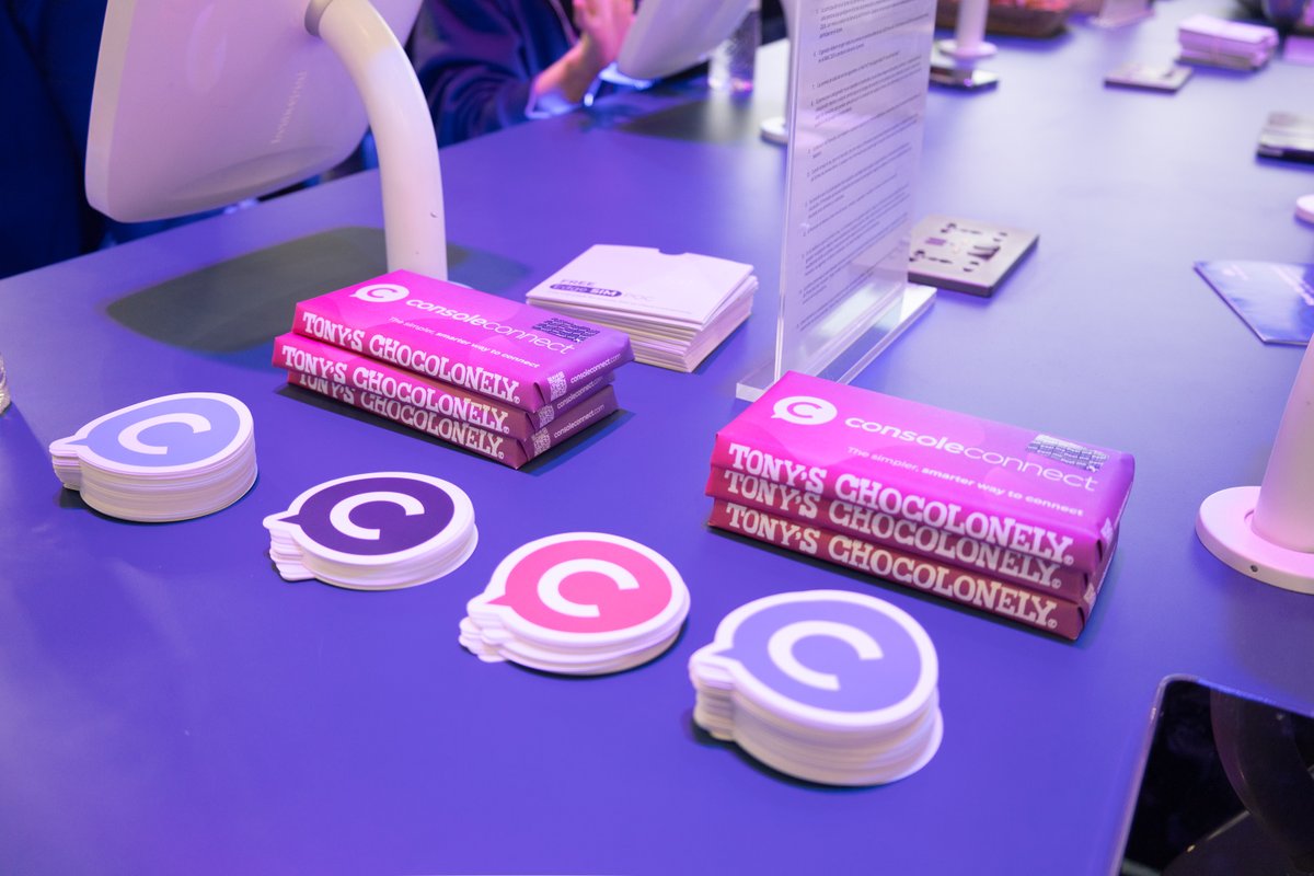 ConsoleConnect's tweet image. Start #MWCBarcelona with #ConsoleConnect chocolate 🍫! Visit stand 2E21 in Hall 2 for live interactive demos and to learn about #EdgeSIM 🛡️, revolutionising the #IoT landscape and enabling you to securely connect and flexibly manage your IoT devices from anywhere.