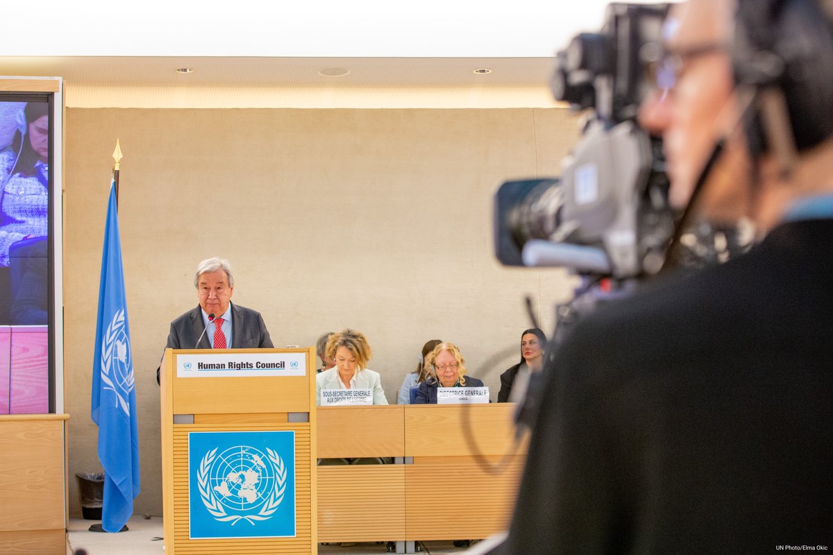 Human rights are the bedrock of peace. Today, both are under attack. The path to peace begins with full respect for all human rights – civil, cultural, economic, political and social. Building a culture of human rights is building a world at peace.