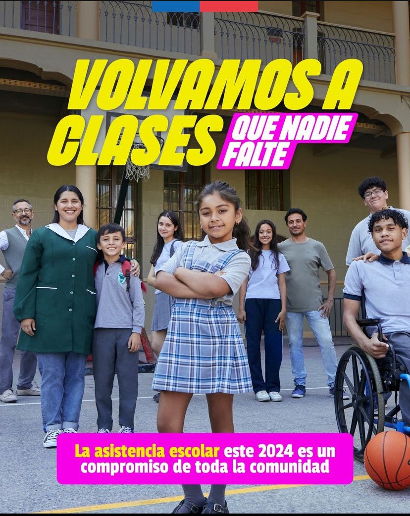 Nuestro compromiso es activar el aprendizaje en cada escuela del país. Por eso este 2024 toda la comunidad educativa se une para decir con actitud #VolvamosAClases