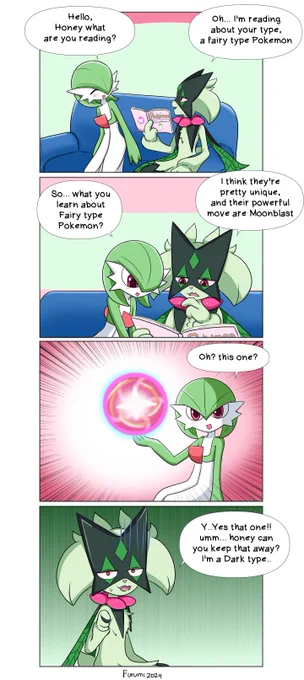 My ♂️ Meowscarada learn about his Gardevoir girlfriend type.
#ポケモン #ポケモン絵描きさんと繋がりたい #マスカーニャ #サーナイト 