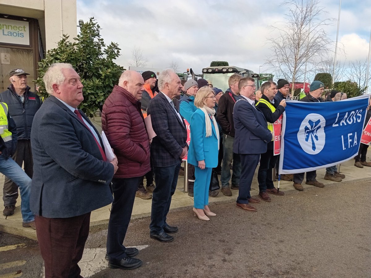 IFA. President Francie Gorman addressed <a href="/laoiscoco/">Martina Lawless</a> on nitrates,regulation and direct payment delays <a href="/IFAmedia/">Irish Farmers' Association</a>