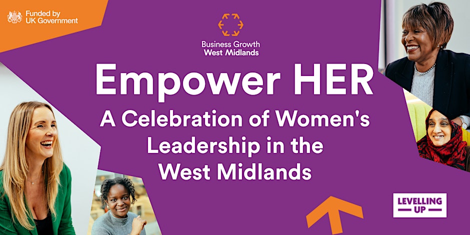 Join us for an evening of 
  🫶  inspirational women
🤝networking
💪business growth opportunities
and a free dinner🙌at Birmingham's Custard Factory, 19 March.

Celebrate, get inspired, become a better leader &amp; boost your business.

Free tickets available: eventbrite.co.uk/e/empowerher-a…