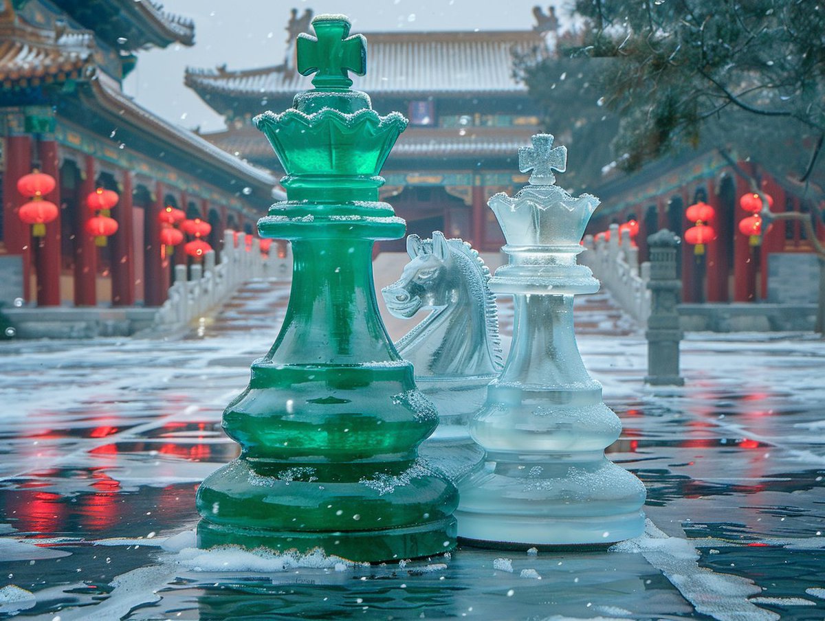 patrickhfly2020's tweet image. Thanks @JKattnis
for tagging 🙏

#Aiart #AIAIイラスト
#ChessQueen

Dynasty&apos;s Pride: 
The Forbidden City Chess Queen. 👣