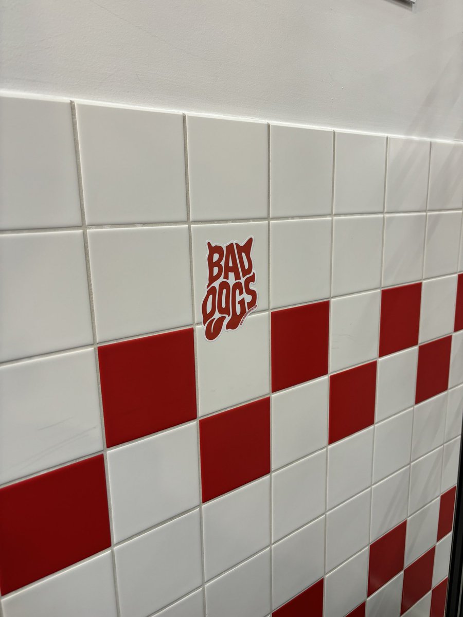 J_N0b0dy's tweet image. GM! Big shoutout to @Addicted_Bcn for ensuring that even in the 5 Guys bathroom, you’re getting reminded to check out BadDogs. #EverywhereYouGo #BadDogs