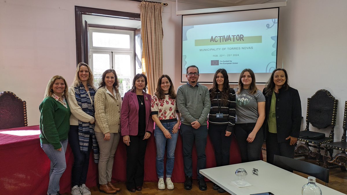 CETEM_CT's tweet image. #ACTIVATOR holds its 1st meeting in Torres Novas, the city council coordinating the project. We seek to make our elders an engine of change in society through Citizen Science. CETEM will develop the online training platform on which work will begin shortly.