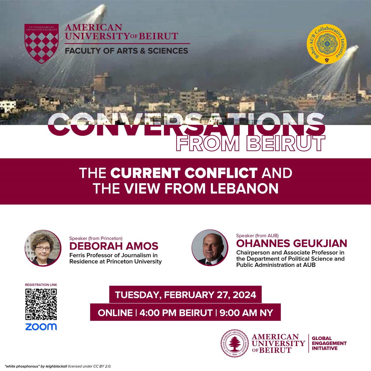 Please join us (online) tomorrow: Conversations from Beirut with @deborahamos from @Princeton and Ohannes Geukjian from @AUB_Lebanon moderated by @AmaneyJamal. Register here --> princeton.zoom.us/webinar/regist… @APSAMENA @POMEPS @BobstCenter