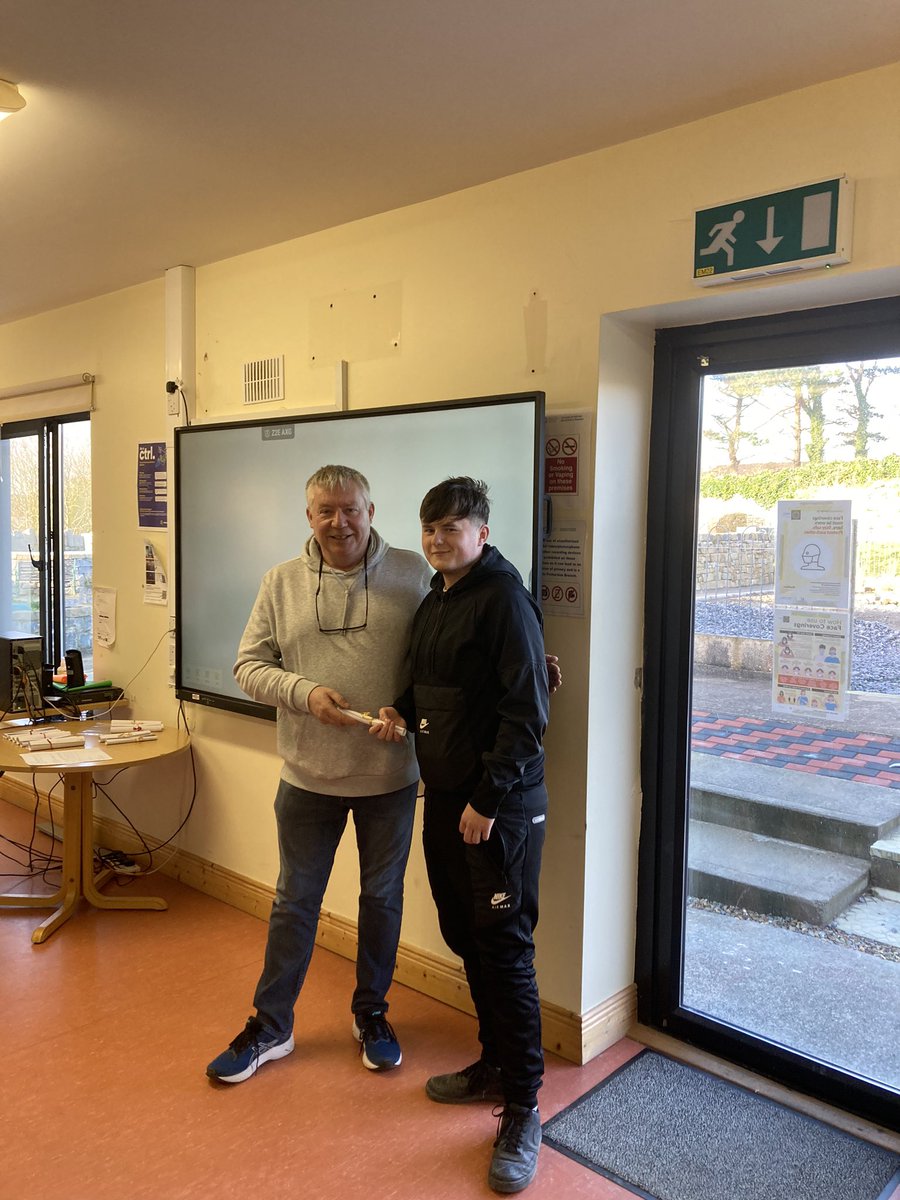 Highlights of February 2024:
Kilrush Youthreach Learners receive Certificates of Achievement for completing Tasty Course in College of FET- Kilrush Campus for Construction Ground Works Skills