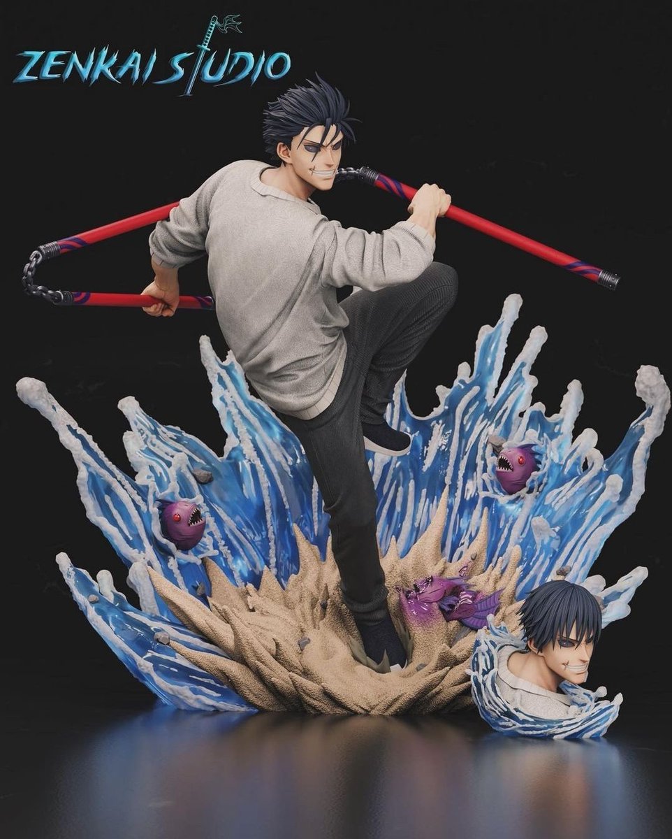 Templacc's tweet image. 🔥 Statue à l'échelle 1/6 du daron le plus absent de l'histoire de shonen, Toji Fushiguro, par Zenkai Studio 🔥