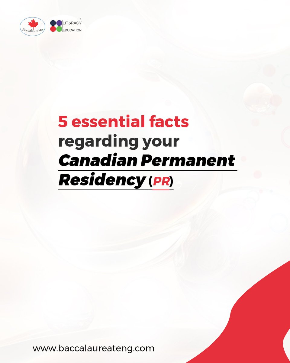 5 facts about your Canada Permanent Residency

#CanadianPR #PermanentResidency #ImmigrationCanada #TravelDocuments #ResidencyRequirements #IRCC #VisaApproval #TravelTips #PRCard #GlobalMobility