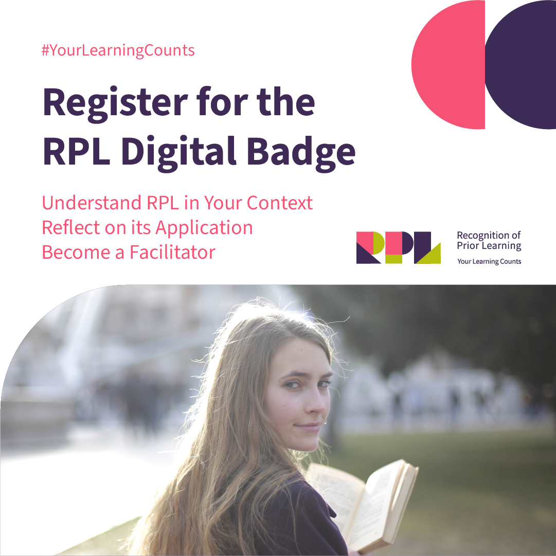 REGISTER for the #RPL Digital Badge! 

Back in partnership with <a href="/ForumTL/">National Forum T&L</a> offering an excellent introduction to all things RPL.

Understand: 
✅RPL &amp; reflect on its application 
✅Impact of RPL for #institution #staff #students
✅Identify #policies 

🔗tinyurl.com/mju628s9