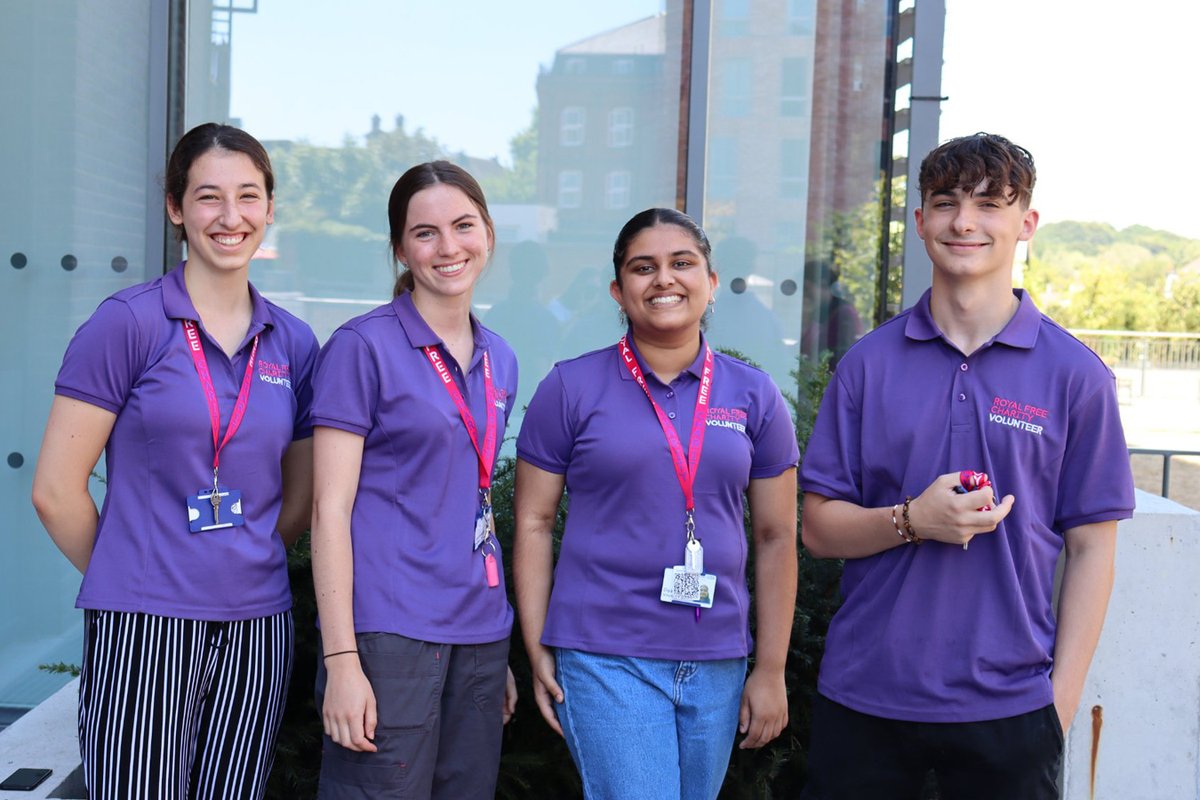 We’ve launched a pilot scheme to offer volunteering places exclusively for children of, and those under the care of, Royal Free Hospital employees. This opportunity is open to young people aged between 16-21 who are keen to gain experience in the healthcare sector. 🧵