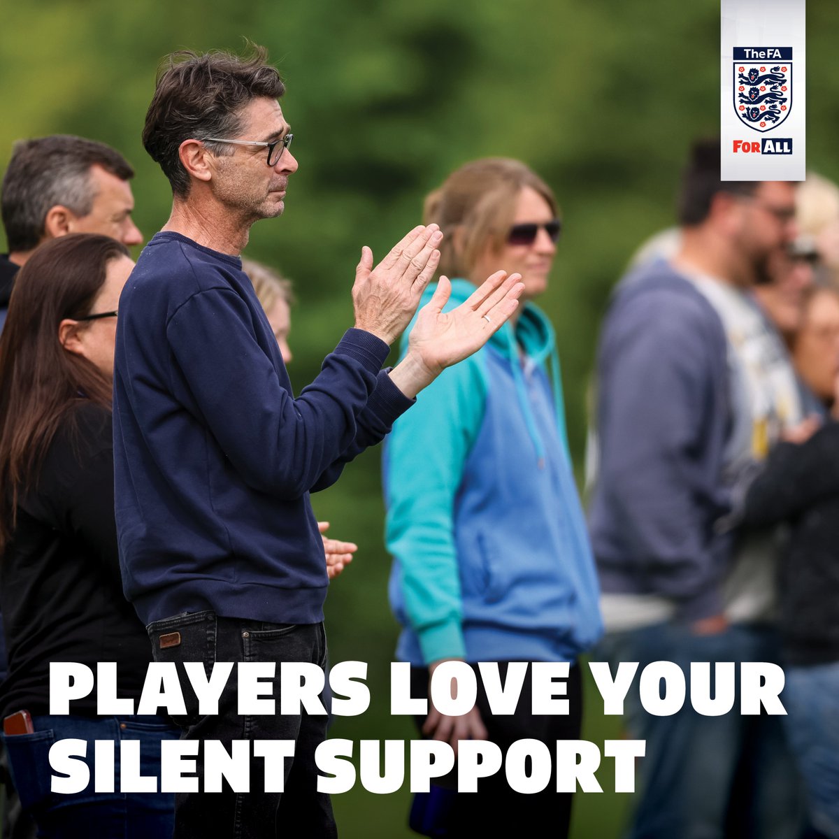 We'll be supporting @EnglandFootball's National Silent Support Weekend on Sunday 3rd March. Players often say too much noise from the sidelines can be confusing and distracting. Younger players say the only voice they want to hear is their coach. fulltime.thefa.com/newsArticle.ht… #kyl