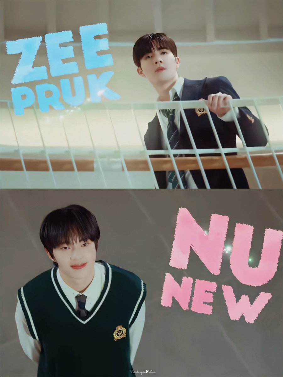 Hia ~ look at me😗 #ZeeNuNew #ZonZon #ZeePruk #NuNewChawarin #Fanarts