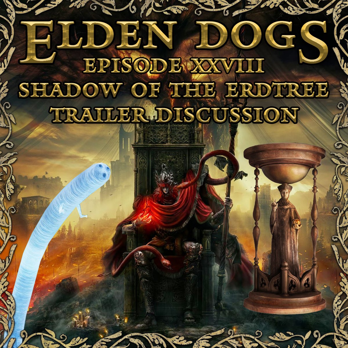 Elden Dogs 28 - Shadow of the Erdtree Trailer
open.spotify.com/episode/2qZVg1…

Shadow of the Erdtree is just around the corner.  Join the Elden Dogs as we convene to spend 90 minutes discussing a 3 minute trailer!

#EldenRing #ShadowoftheErdtree