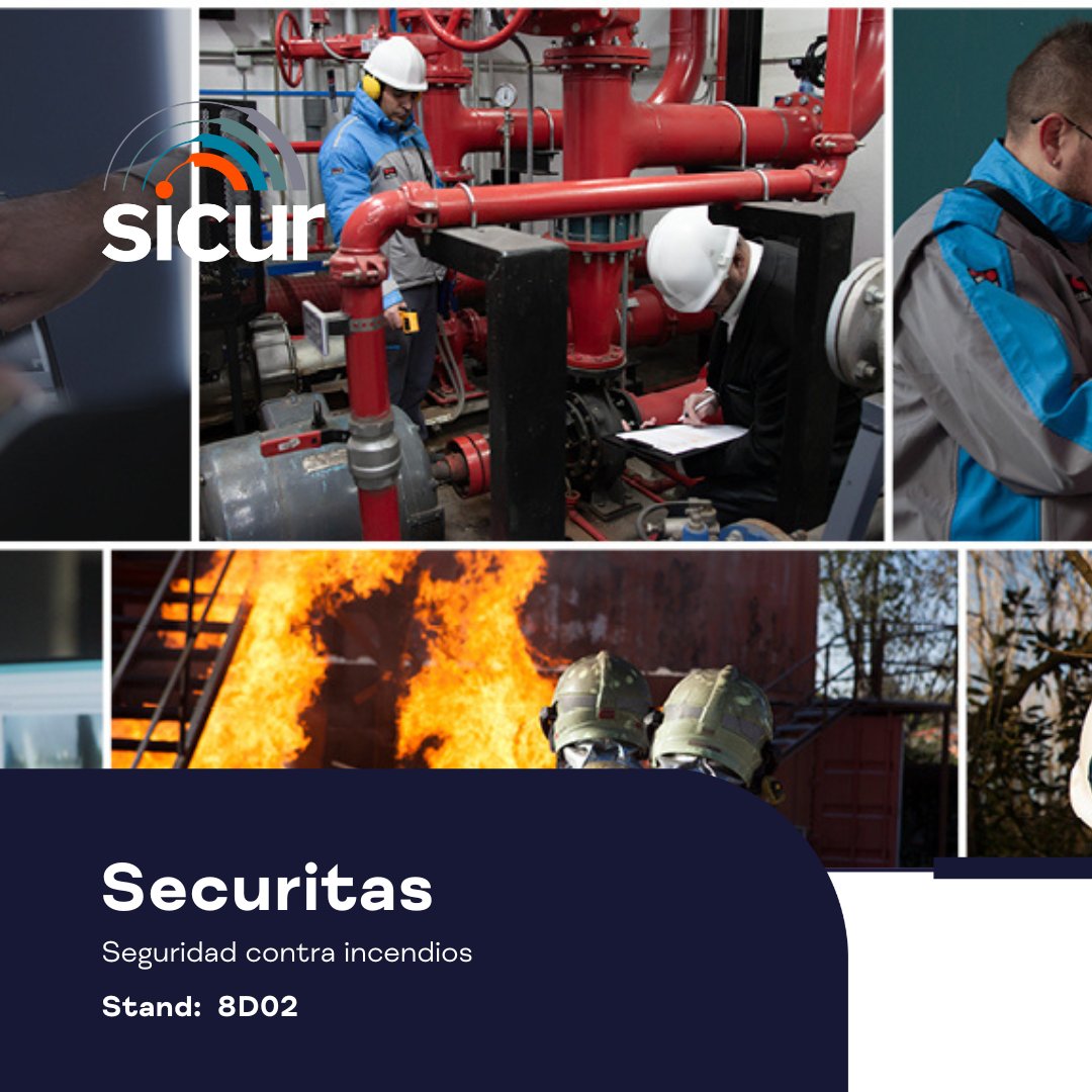 👉 <a href="/SecuritasES/">Securitas España</a> presentará en #SICUR24 sus servicios integrales para asesorar a los visitantes y abordar sus preocupaciones sobre nuevos riesgos de incendio, normativa o requerimientos de las aseguradoras.

#SICUR24
