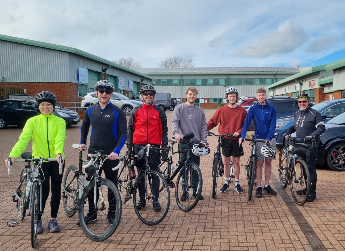 This weekend cyclists from @EclipticTech braved cold, rain, and floods training for our June Essex to Amsterdam cycle ride!🚲 And 3 cyclists hit a milestone with their first 25-mile ride! Join us on our charity cycle ride! Sign up before Fri, 1 March: kidsinspire.org.uk/kids-inspire-s…