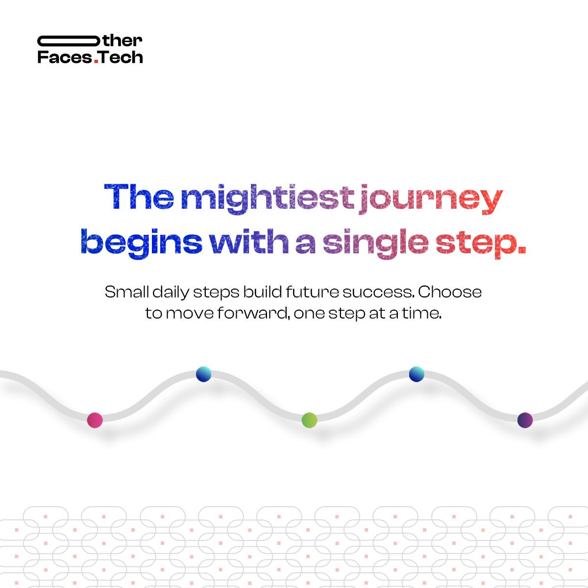 OtherFaces_Tech's tweet photo. Daily steps may seem small, but each moves you closer to your goals and career growth. Don't underestimate the power of those daily steps; they are the building blocks to your future success.
We are rooting for you!
#MondayMotivaton #OtherFacesofTech #NewWeek #JourneyBegins https://t.co/YLBZeBeI8T