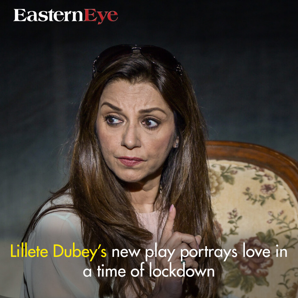 Lillete Dubey’s new play portrays love in a time of lockdown Read more- easterneye.biz/lillete-dubey-… @BeckTheatre  @dubeyira  @joysengupta97 #LilleteDubey #LockdownLove #TheatreInLockdown #NewPlay #ArtisticExpression