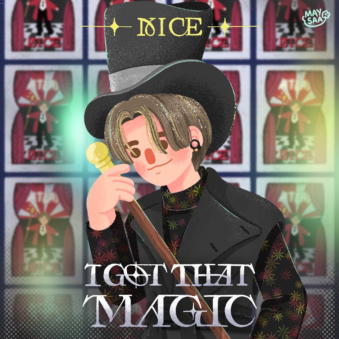 maysaabuu's tweet image. ⸝⸝⸝⋆𝙸 𝙶𝙾𝚃 𝚃𝙷𝙰𝚃 𝙼𝙰𝙶𝙸𝙲 ˖ ࣪⊹ ִֶָ

︎︎🪄◝✩ 𝑵𝑰𝑪𝑬 🕺🎭 ✨
- @nicesomkidd !

#ATLASIGotThatMagic_KeyVisual 
#ATLAS_COMEBACK2024 
#ATLAS_TH #NiceATLAS 
{#maysaaxatlas 🧚🏻}