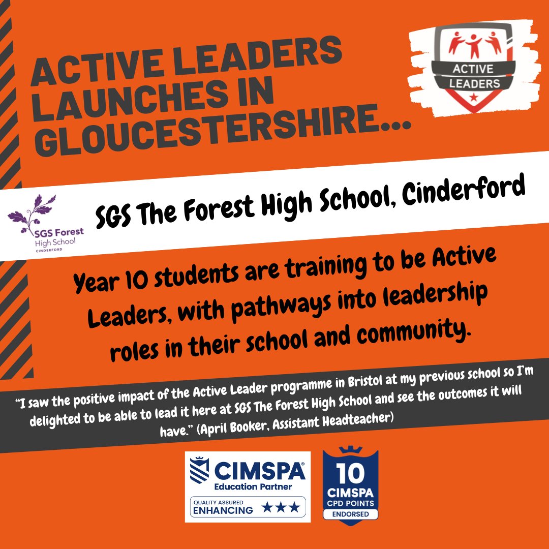 Active Leaders launches in Gloucestershire!! Contact me if you'd like more information penny@activeleaders.co.uk