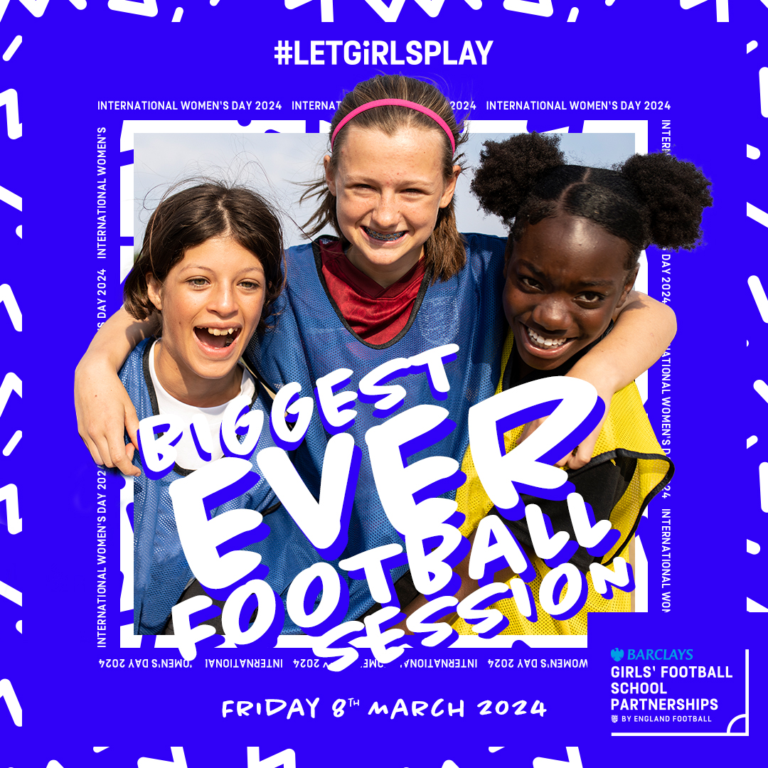 The Biggest Ever Football session is fast approaching, If you haven't signed your school up please message me for details! #LetGirlsPlay <a href="/HansonAcademy/">Hanson Academy</a>  <a href="/BarclaysFooty/">Barclays Football</a> <a href="/Lionesses/">Lionesses</a> ⚽️👏
